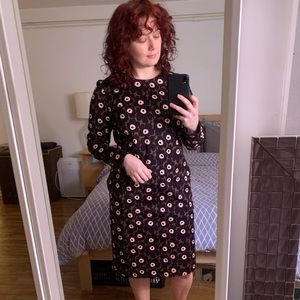 Marimekko flower shift dress size 8